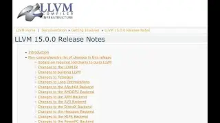 RELEASE: LLVM / Clang 15.0 are out for this Low-Level compiler framework!