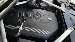 Химчиска двигателя бмв  g11