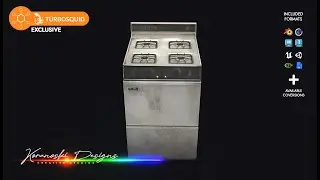 Silent Hill 4 - The Room Stove Remake (TurboSquid StemCell)