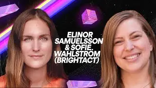 Elinor Samuelsson & Sofie Wahlström (BrightAct) at Uppsala Showcase | UPPSTART 2021