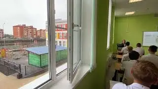 Председатель донского парламента Александр Ищенко провёл в новой школе Шахт «Урок о главном»