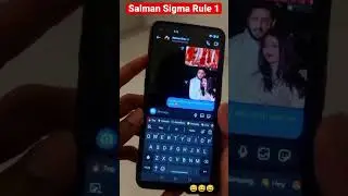 Salman Khan Sigma Rule 1 | #SalmanKhan Viral Video 2023 #shortsvideo #shorts #foryou #viralshorts