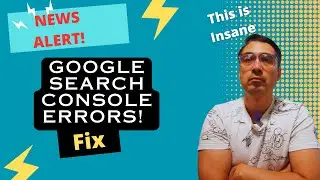 Google Search Console Errors Reported and What To Do