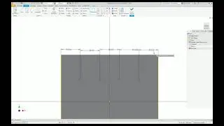 Inventor: Equally space all features in a sketch