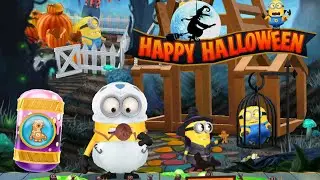 Minion rush TASTY SPOOKY STORY special mission Baby minion gameplay ios android