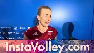 Exclusive interview with Poland team captain Joanna Wolosz after match