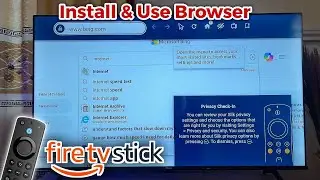 How to Use Browser on Firestick