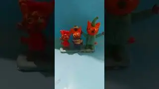 три кота из пластилина #animation #music #fnaf #мем #мультик #подпишись #shorts