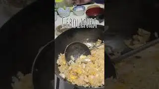 Chāhan - (yakimeshi) o arroz frito japonês!!! #Arrozfrito #yakimeshi #tchahan #Shorts