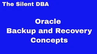 Oracle Backup and Recovery Concepts