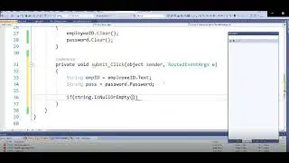 Input Validation in  WPF C#   Part 1