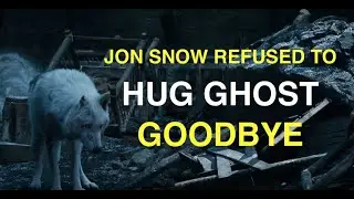 Jon Snow Refused To Hug Ghost And Games Of Thrones' Fans Are Not Happy