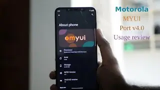 MYUI Port v4 for POCO F1 | Usage review