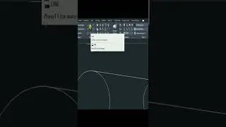 tangent in autocad 