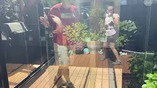The Maria Scuor Multi Slide Glass walls Patio Cover and Sunroom project.