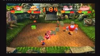 Crash Bash Walkthrough World 1 Mini Game 4 Jungle Bash
