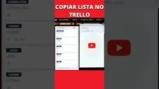 COM 3 CLIQUE MOVEMOS UMA LISTA Do TRELLO, COM TODOS OS CARTÕES. 
