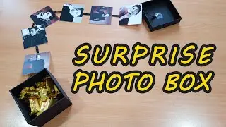 IDE KREATIF MEMBUAT HADIAH | CARA MEMBUAT EXPLOSION BOX / PHOTO BOX | BASIC EXPLOSION BOX TUTORIAL