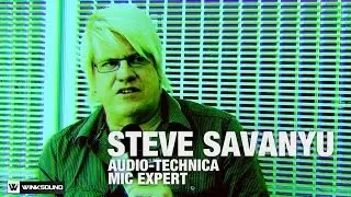 Choosing the right micrphone with Audio-Technica's Steve Savanyu | PreSonuSphere 2013 | WinkSound