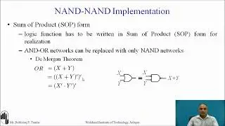 Boolean Function Implementation using NAND gates