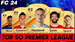 FC 24 | 💣 TOP 50 MAIORES OVERALL ULTIMATE TEAM PREMIER LEAGUE EA FC 24 || LINKER ||