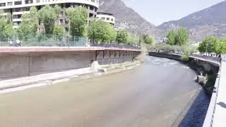 A river looks like a game shader