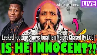 IS HE INNOCENT?! New Leaked Footage Shows Jonathan Majors Running Away From Ex-Girlfriend