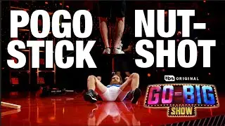 Pogo Stick Nutshot!