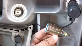 Extra Mobile Charging Socket Installation In Car |