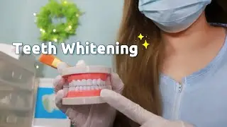 ASMR Dentist Teeth Whitening & Cleaning😁✨️ (Roleplay)