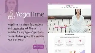 Yoga Time - Responsive WordPress Theme | Themeforest Website Templates and Themes