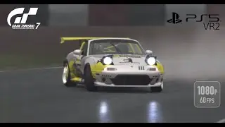 GT7 - Drift - Mazda MX5 NA Wet Drift Toy [PS5] [VR2] [60FPS]
