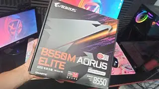PROCESSADOR e PLACA MÃE ALIEXPRESS VALE A PENA - Ryzen 5 5600 e B550M Aorus Elite - Unboxing