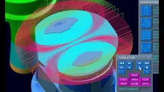 Learning TEBIS--Schruppen Kontur parallel