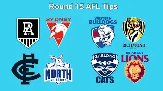 Round 15 AFL Footy Tips