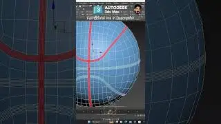 how to model basketball in 3dsmax | fast forward tutorial | full tutorial link in description