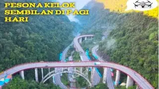 Wisata Alam|Pesona Kelok sembilan Dari atas|dji mavic air2‼️