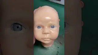 Blank silicone Mayven head sculpted by the amazing Viviane Aleluia 🤩🤩🤩