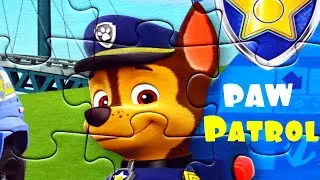 Paw Patrol Chase policeman - play puzzles for children with characters from the cartoon Paw Patrol