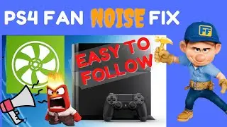 PS4 FAN NOISE FIX 2021! (FAST AND EASY!!!)