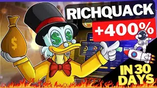 RichQuack News RichQuack Coin PUMPS 400% in 30 Days