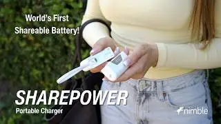 The World’s First Shareable Battery | Nimble SHAREPOWER Portable Charger