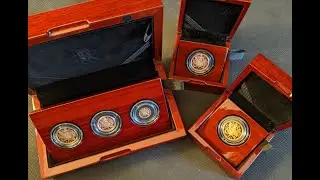 2022 Sovereign 3 Coin set , Three coin gold proof set
