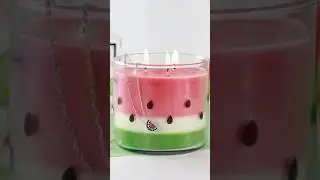 Tentando fazer uma vela de melancia