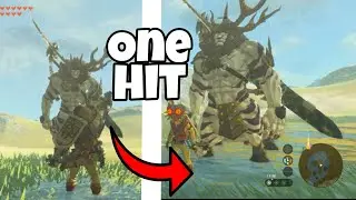 Mit diesem EINFACHEN TRICK könnt ihr JEDEN Gegner mit einem Schlag besiegen in Zelda TotK!