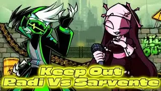 Keep-Out:(Radi Vs Sarvente) 🎶🎵Friday Night Funkin🎵🎶