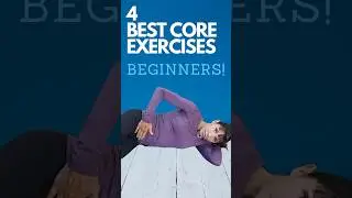 Your 4 PHYSIO ❤️‍🩹 Safe Core Exercises for BEGINNERS