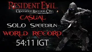 Resident Evil: Operation Raccoon City Any% Speedrun - Solo - Casual - (Console World Record)