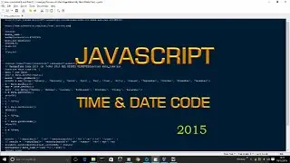HTML Web Dev Javascript Code Example Time Clock Code 2015