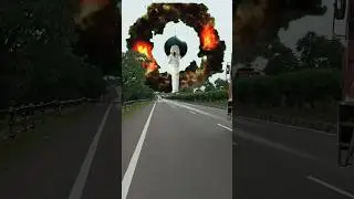Jaw-Dropping Plannet VFX on the Highway #shorts #shortsfeed #shortfilms #ytshorts #vfx #viralshort